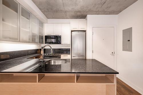 Kitchen - 309-1010 Rue William, Montréal (Le Sud-Ouest), QC - Indoor Photo Showing Kitchen With Double Sink With Upgraded Kitchen