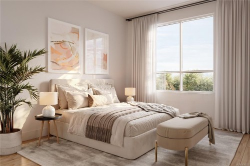 212-3582 Ryder Hesjedal Way, Colwood, BC - Indoor Photo Showing Bedroom