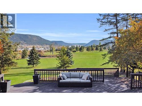 154 Country Club Boulevard, Williams Lake, BC - Outdoor With Deck Patio Veranda With View
