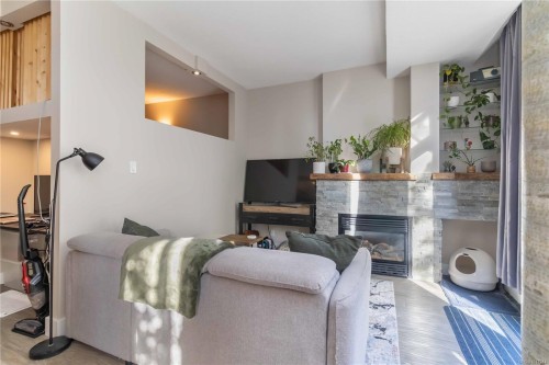 114-409 Swift St, Victoria, BC - Indoor With Fireplace