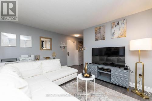 1007 - 530 Lolita Garden, Mississauga, ON - Indoor Photo Showing Living Room