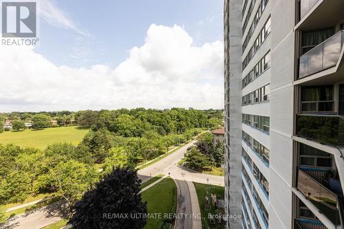 1007 - 530 Lolita Garden, Mississauga, ON - Outdoor With Balcony With View