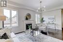 16 Beechborough Crescent, East Gwillimbury, ON  - Indoor Photo Showing Living Room With Fireplace 