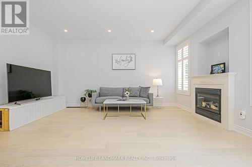 9 Longwood Avenue, Richmond Hill, ON - Indoor Photo Showing Living Room With Fireplace