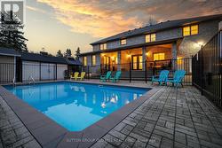 Back Yard View Of Gated Pool Area - 