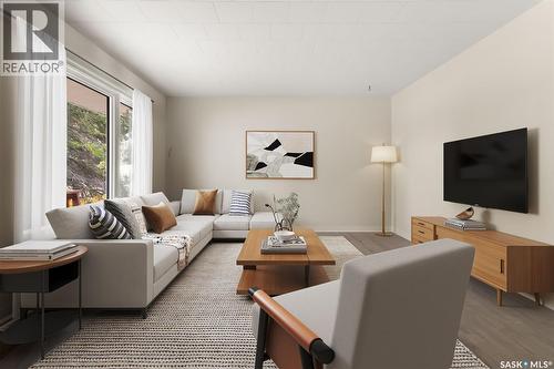539 3Rd Street Ne, Ituna, SK - Indoor Photo Showing Living Room