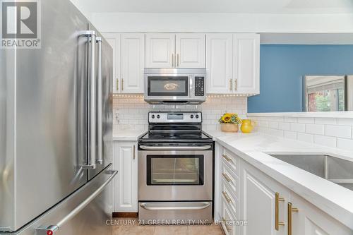 2403 Emerson Drive, Burlington, ON - Indoor Photo Showing Kitchen With Stainless Steel Kitchen