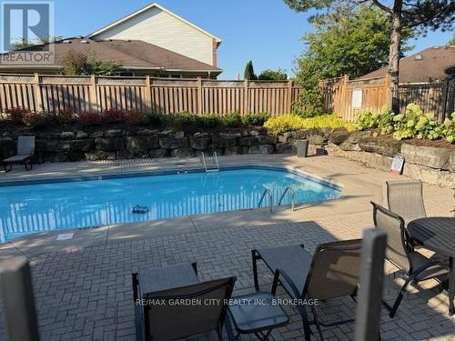 23 - 141 Welland Vale Road, St. Catharines (Grapeview), ON - Outdoor With In Ground Pool With Deck Patio Veranda