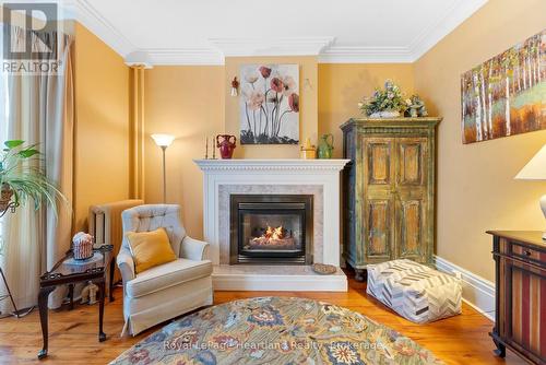 133 St Georges Crescent, Goderich (Goderich (Town)), ON - Indoor Photo Showing Living Room With Fireplace