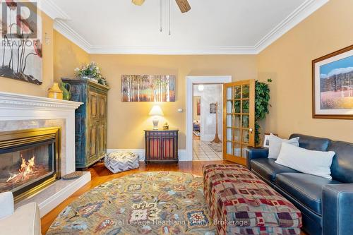 133 St Georges Crescent, Goderich (Goderich (Town)), ON - Indoor Photo Showing Living Room With Fireplace