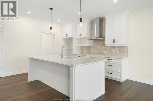 306 Blake Avenue, Belle River, ON - Indoor Photo Showing Kitchen With Upgraded Kitchen