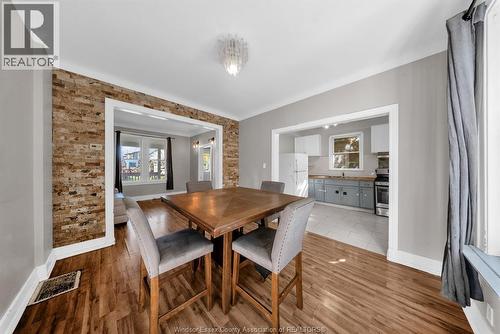 1137 Bruce Avenue, Windsor, ON - Indoor Photo Showing Dining Room