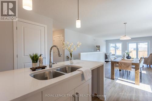 144 Styles Drive, St. Thomas, ON - Indoor Photo Showing Kitchen With Double Sink