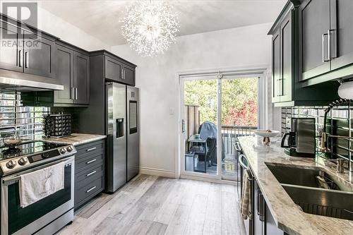 178 Eclipse Court, Sudbury, ON - Indoor Photo Showing Kitchen With Double Sink With Upgraded Kitchen