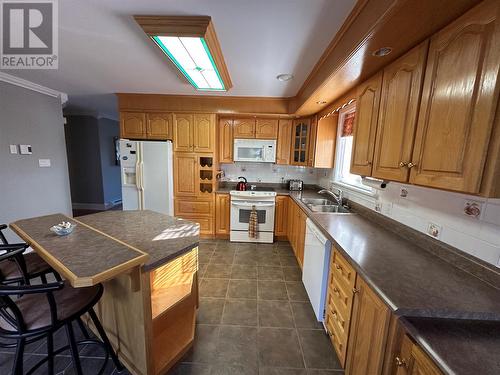 17 Wildberry Lane, Victoria, NL - Indoor Photo Showing Kitchen With Double Sink