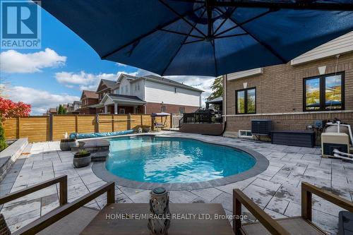 23 Knight Street, New Tecumseth, ON - Outdoor With In Ground Pool With Deck Patio Veranda