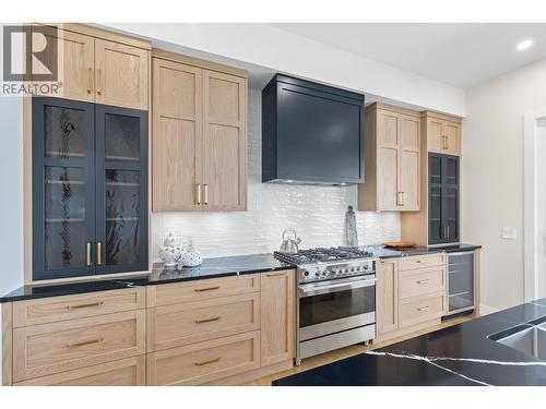 Kitchen - 4964 Bucktail Lane, Kelowna, BC - Indoor Photo Showing Kitchen With Upgraded Kitchen
