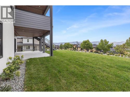 Backyard - room to add a pool. - 4964 Bucktail Lane, Kelowna, BC - Outdoor