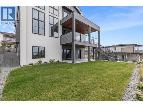 Backyard - room to add a pool. - 4964 Bucktail Lane, Kelowna, BC - Outdoor