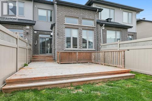525 Rowers Way, Ottawa, ON - Outdoor With Deck Patio Veranda With Exterior
