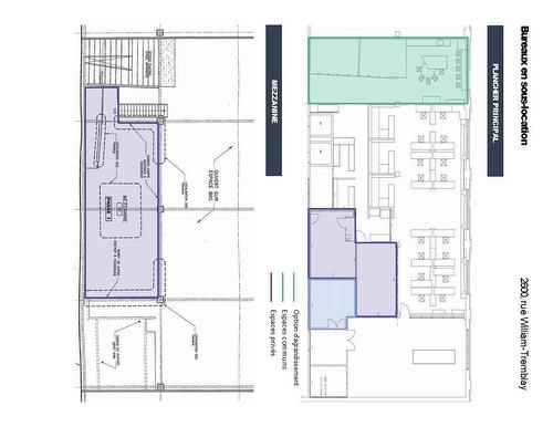 Drawing (sketch) - 220-2600 Rue William-Tremblay, Montréal (Rosemont/La Petite-Patrie), QC - Other