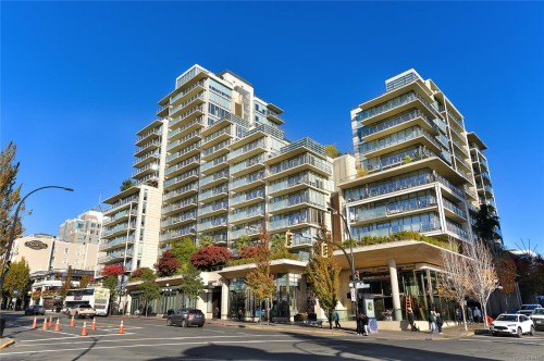 1003-707 Courtney St, Victoria, BC - Outdoor With Balcony With Facade