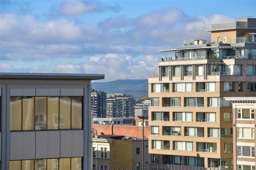 1003-707 Courtney St, Victoria, BC - Outdoor With Balcony