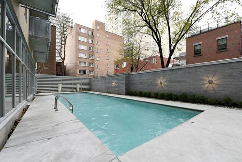 Pool - 547-1414 Rue Chomedey, Montréal (Ville-Marie), QC - Outdoor With In Ground Pool