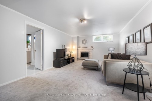 1469 Hillgrove Road, Mississauga, ON - Indoor With Fireplace