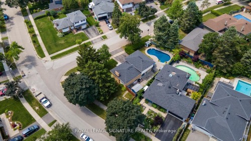 1469 Hillgrove Road, Mississauga, ON - Outdoor With In Ground Pool With View