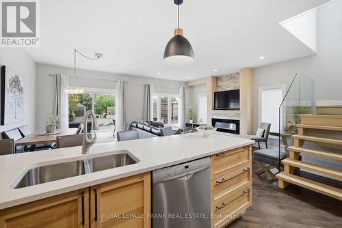 62 Helen Street, Kawartha Lakes (Bobcaygeon), ON - Indoor Photo Showing Kitchen With Double Sink