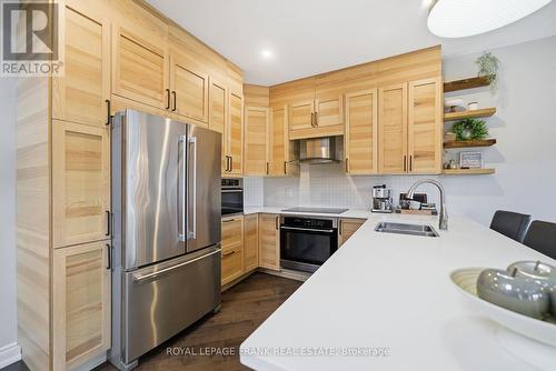 62 Helen Street, Kawartha Lakes (Bobcaygeon), ON - Indoor Photo Showing Kitchen With Double Sink