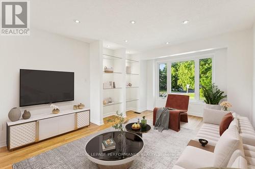 *VIRTUALLY STAGED* - 6 Gillespie Crescent, Ottawa, ON - Indoor Photo Showing Living Room