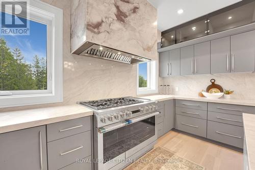 14 Cedar Drive, Caledon, ON - Indoor Photo Showing Kitchen With Upgraded Kitchen