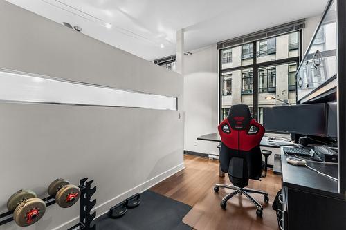 Bedroom - 201-765 Rue Bourget, Montréal (Le Sud-Ouest), QC - Indoor Photo Showing Office