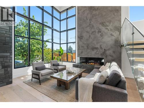 3460 Patsy Road, Kelowna, BC - Indoor With Fireplace