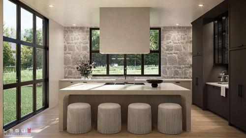 Cuisine - Ch. De L'Envolée, L'Ange-Gardien, QC - Indoor