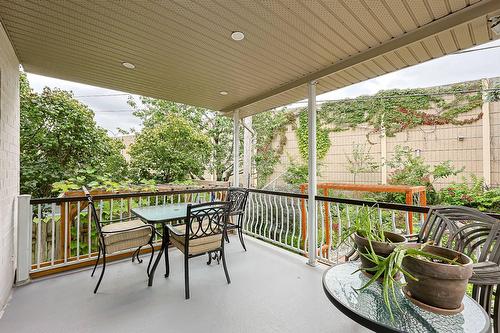 Balcony - 12184 Av. Colbert, Montréal (Ahuntsic-Cartierville), QC - Outdoor With Deck Patio Veranda With Exterior