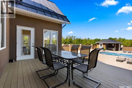 Fichter Acreage, Estevan Rm No. 5, SK - Outdoor With In Ground Pool With Deck Patio Veranda With Exterior