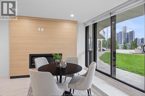 111 Riverside Drive East Unit# 116, Windsor, ON -  Photo Showing Dining Room