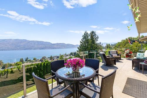 5277 Clarence Road, Peachland, BC - Outdoor With Body Of Water With Deck Patio Veranda