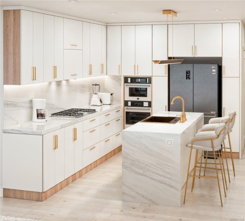 305-7815 Wallace Dr, Central Saanich, BC - Indoor Photo Showing Kitchen With Upgraded Kitchen