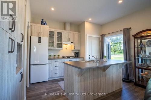 324500 Mount Elgin Road, South-West Oxford, ON - Indoor Photo Showing Kitchen With Double Sink