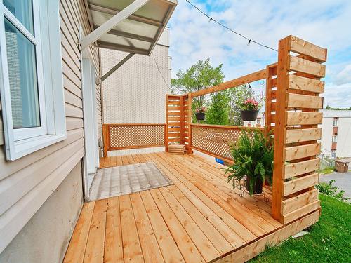 Terrasse - 387 Rue Collard, Alma, QC - Outdoor With Deck Patio Veranda With Exterior