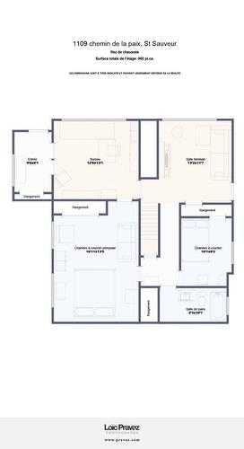 Drawing (sketch) - 1109 Ch. De La Paix, Saint-Sauveur, QC - Other