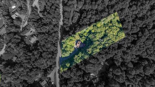 Aerial photo - 1109 Ch. De La Paix, Saint-Sauveur, QC - Outdoor With View