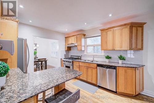 250 Belvenia Road, Burlington, ON - Indoor Photo Showing Kitchen With Double Sink