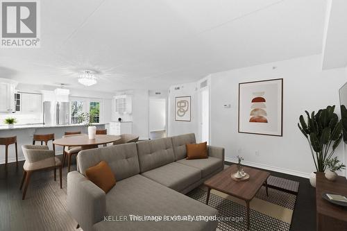 201 - 4013 Kilmer Drive, Burlington, ON - Indoor Photo Showing Living Room