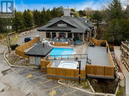 406 - 796468 Grey Road 19, Blue Mountains, ON - Outdoor With In Ground Pool With Deck Patio Veranda
