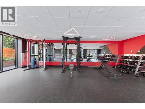 Main floor Fitness - 1274 Devonshire Avenue Unit# 306, Kelowna, BC - Indoor Photo Showing Gym Room